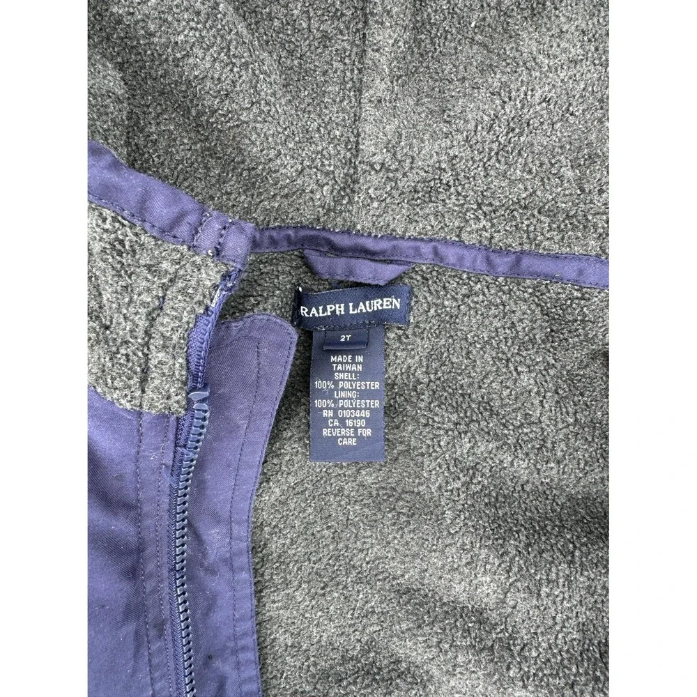 kids Polo Ralph Lauren zipper fleece jackets - Picture 3 of 3